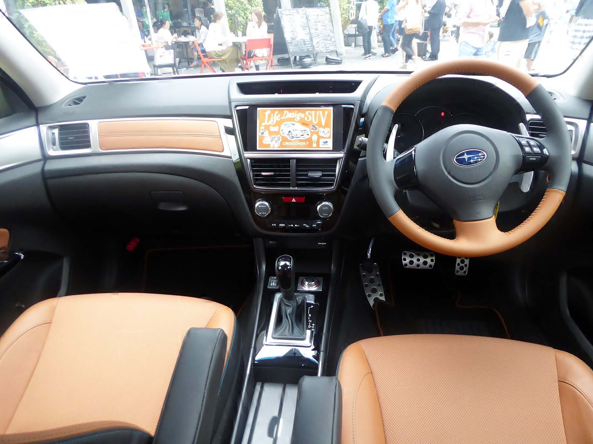 Subaru представила вседорожную версию универсала Exiga Crossover 7 (видео)